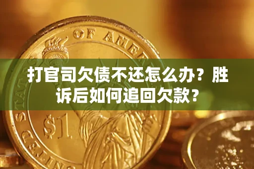 武汉打官司欠债不还怎么办？胜诉后如何追回欠款？