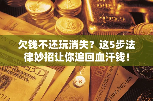 武汉欠钱不还玩消失？这5步法律妙招让你追回血汗钱！
