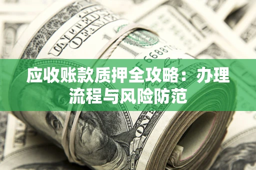武汉应收账款质押全攻略：办理流程与风险防范