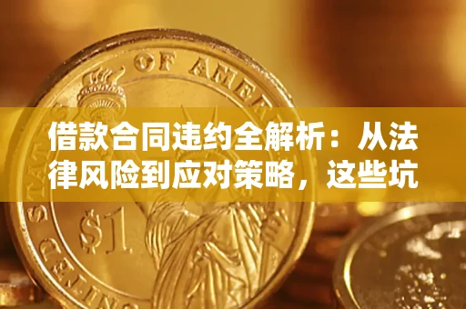 武汉借款合同违约全解析：从法律风险到应对策略，这些坑别再踩！