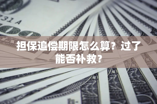 武汉担保追偿期限怎么算？过了能否补救？
